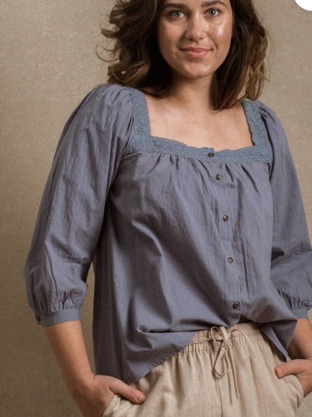 Neuflora Byron Bay blouse nwt medium